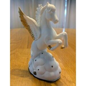Vintage The San Francisco Music Box Co Porcelain Pegasus Music Figurine 1990